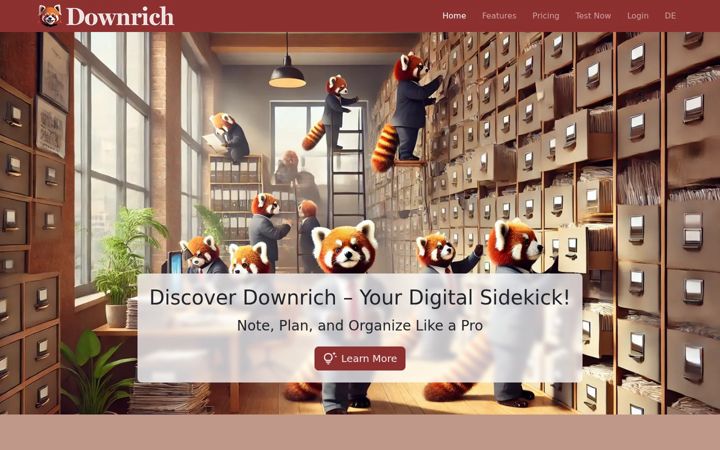Screenshot of downrich.com