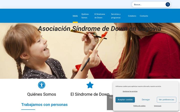 Screenshot of downsegovia.es