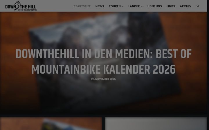 Screenshot of downthehill.de
