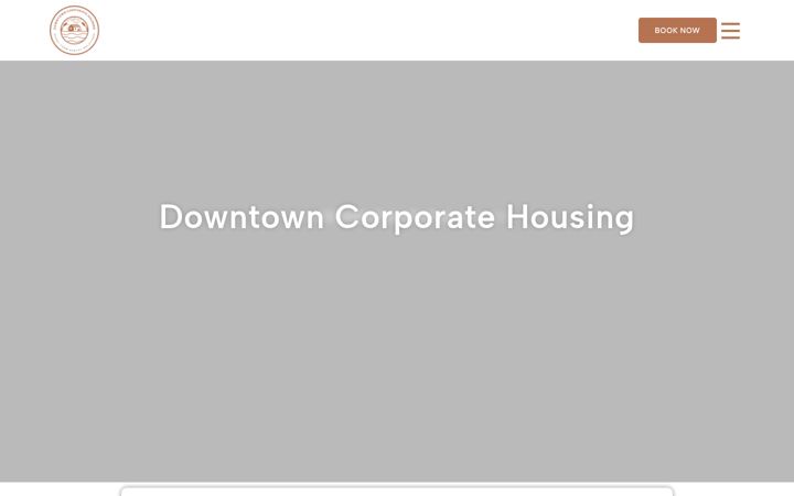 Screenshot of downtowncorporatehousing.com