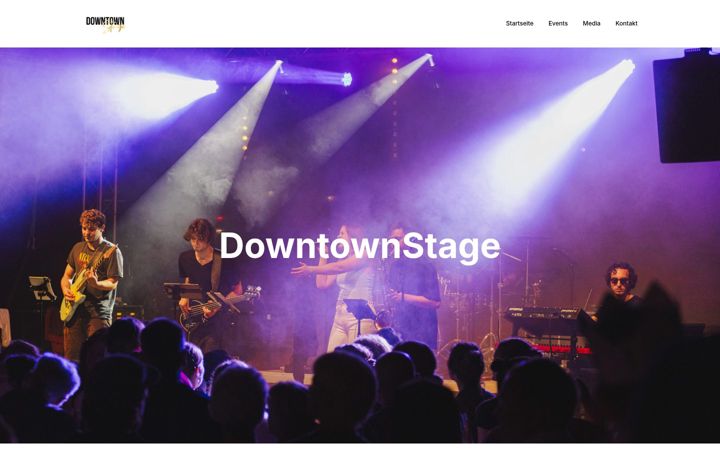 Screenshot του downtownstage.de