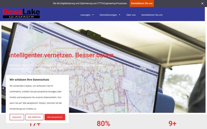Screenshot of dowslake.de