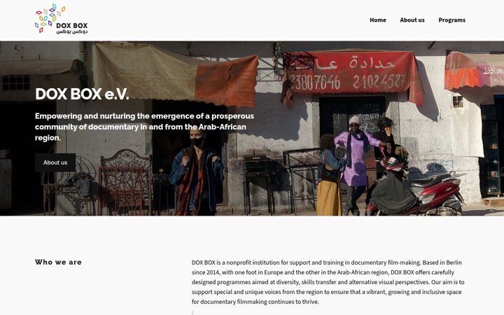 Screenshot di dox-box.org