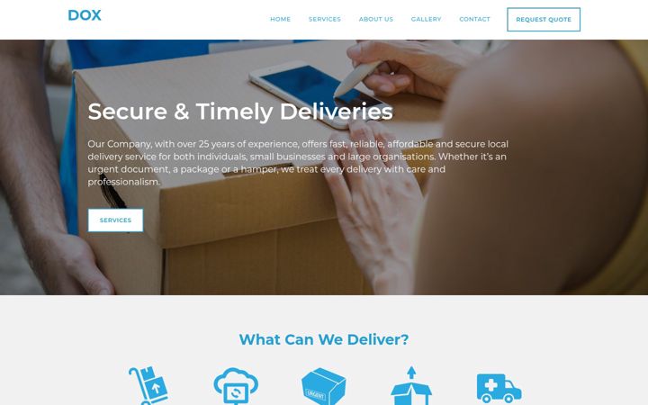Screenshot of doxmalta.com