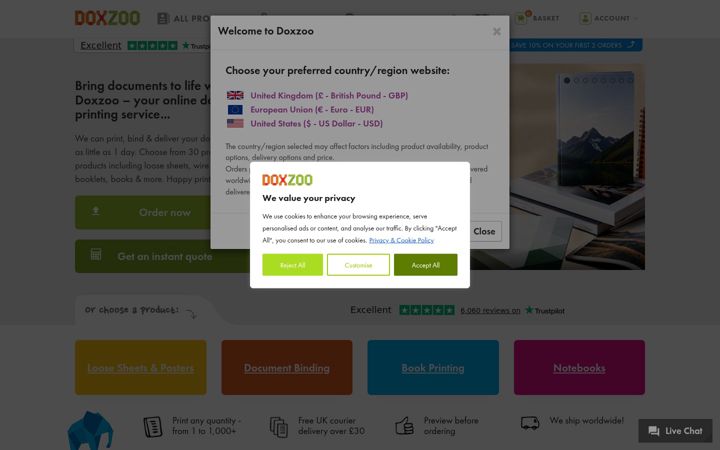 Screenshot of doxzoo.com