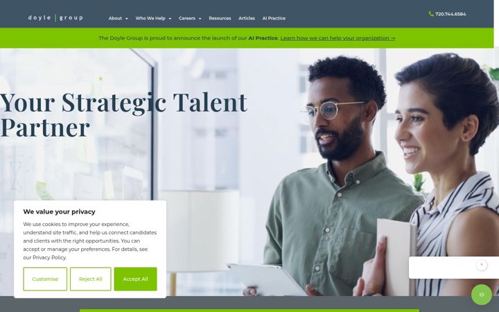 Screenshot of doylegroup-it.com