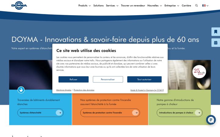 Screenshot of doyma.fr