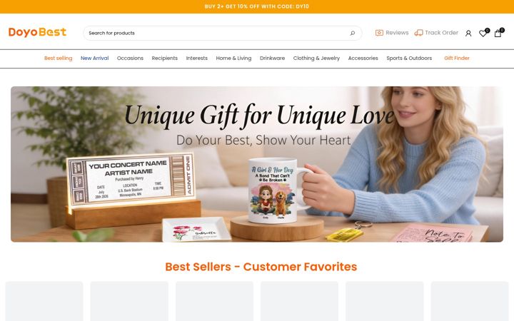 Screenshot of doyobest.com
