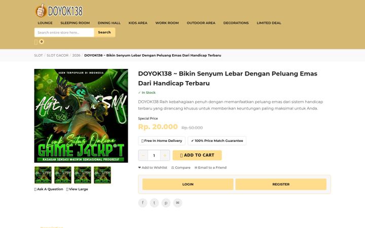 Screenshot of doyok138.net