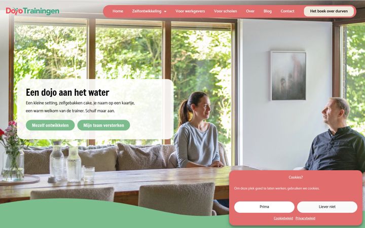 Screenshot of doyotrainingen.nl
