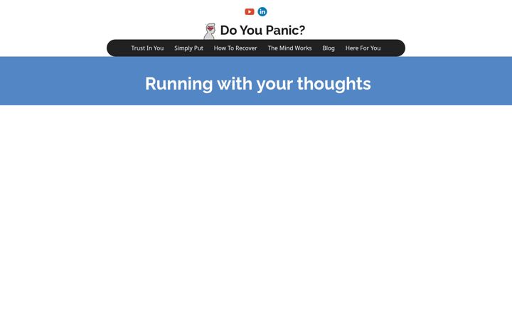 Screenshot of doyoupanic.co.uk