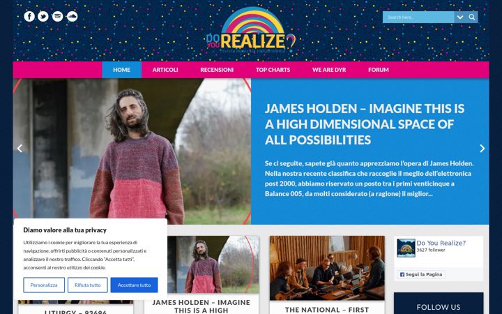 Screenshot of doyourealize.it