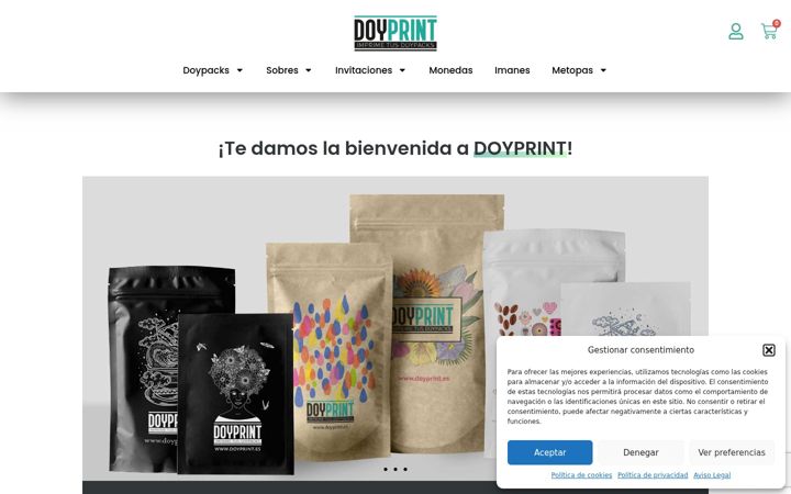 Screenshot of doyprint.com