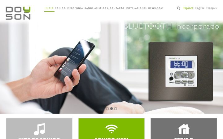 Screenshot of doyson.com
