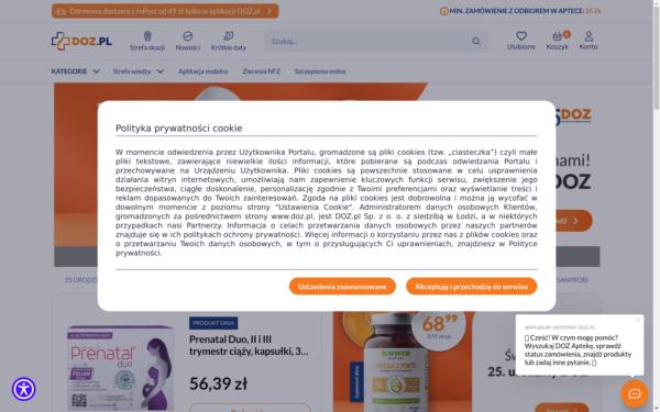 Screenshot of doz.pl