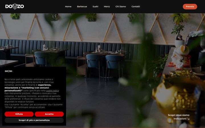 Screenshot of dozoyakinikubbq.it