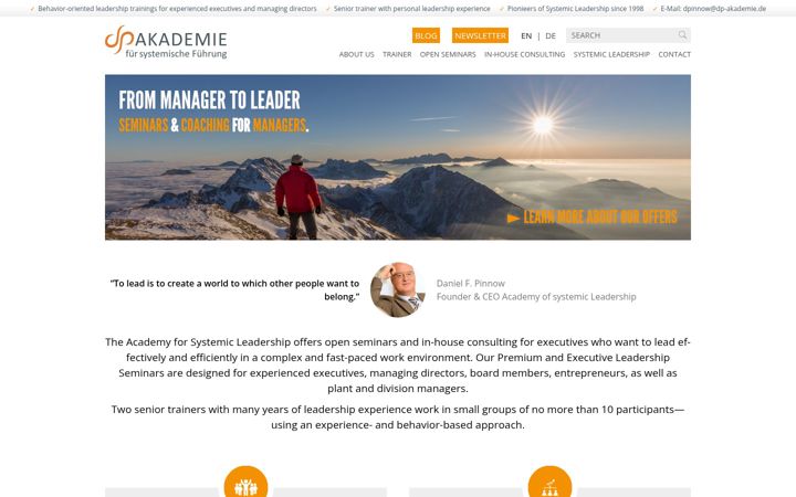 Screenshot of dp-akademie.com