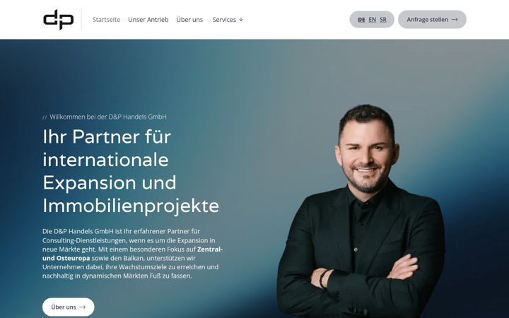 Snímek obrazovky dp-handel.at