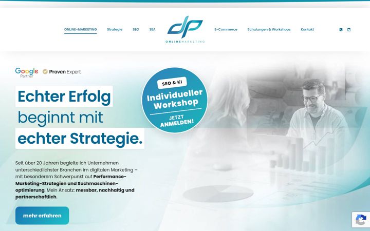 Screenshot of dp-online.marketing