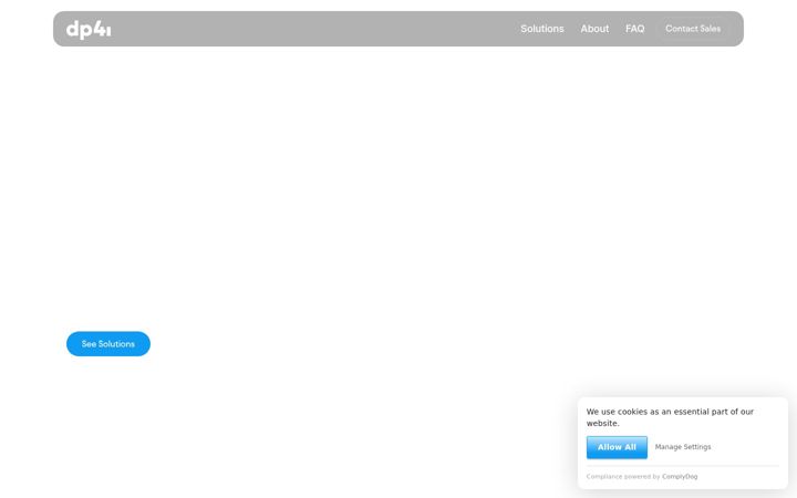 Screenshot of dp4i.com