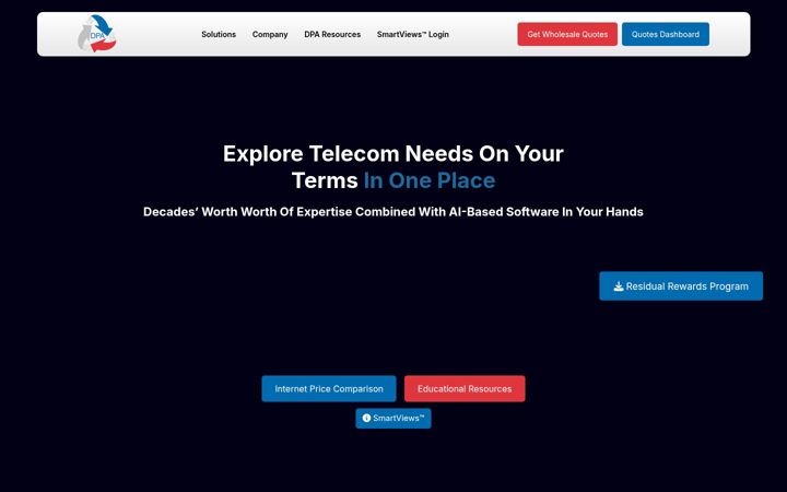 Screenshot of dpaccess.com