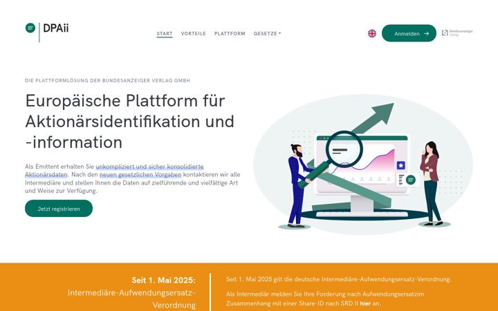 Screenshot of dpaii.de