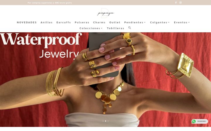 Screenshot of dpapaya.com