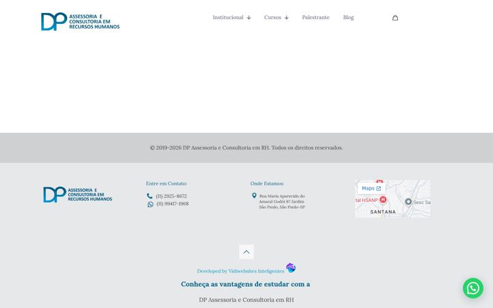 Capture d'écran de dpassessoriaeconsultoria.com.br