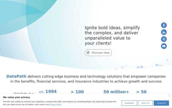 Screenshot of dpath.com