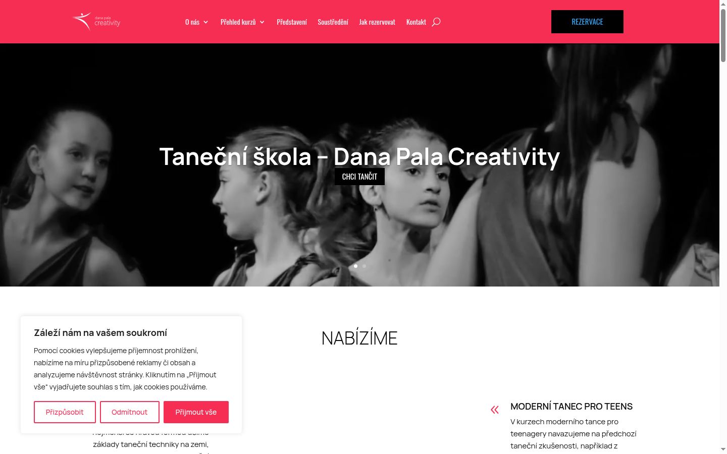 Screenshot tal-banner tal-kunsens muri qabel kwalunkwe interazzjoni