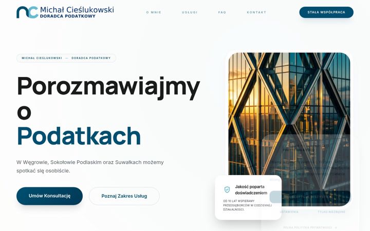 Képernyőkép: dpcieslukowski.pl