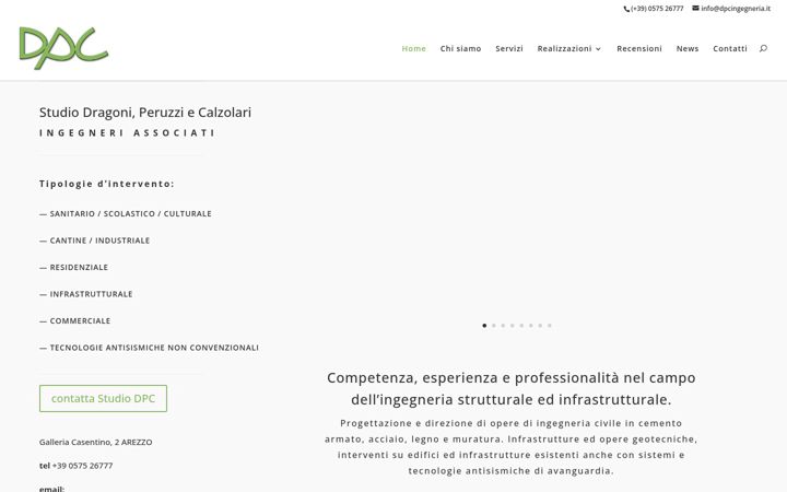 Screenshot of dpcingegneria.it