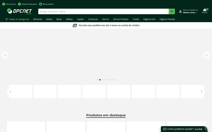 Screenshot van dpcnet.com.br