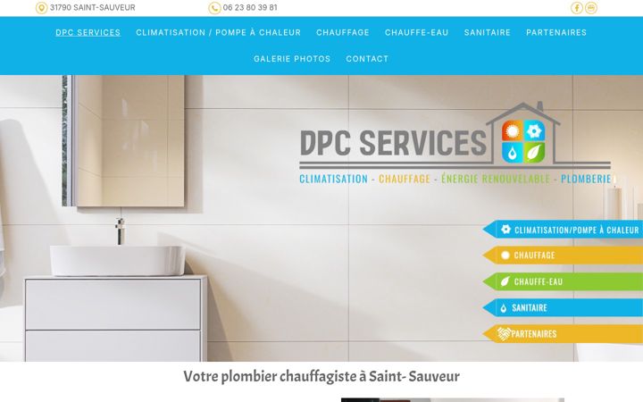Screenshot of dpcservices.fr