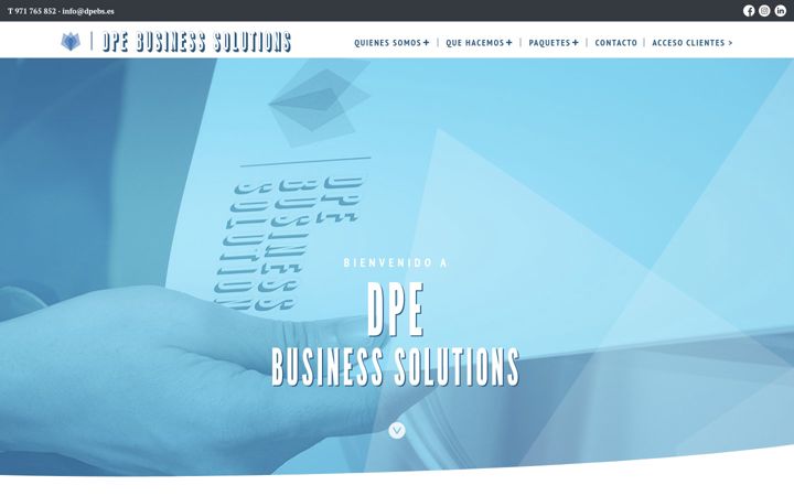 Screenshot di dpebs.es