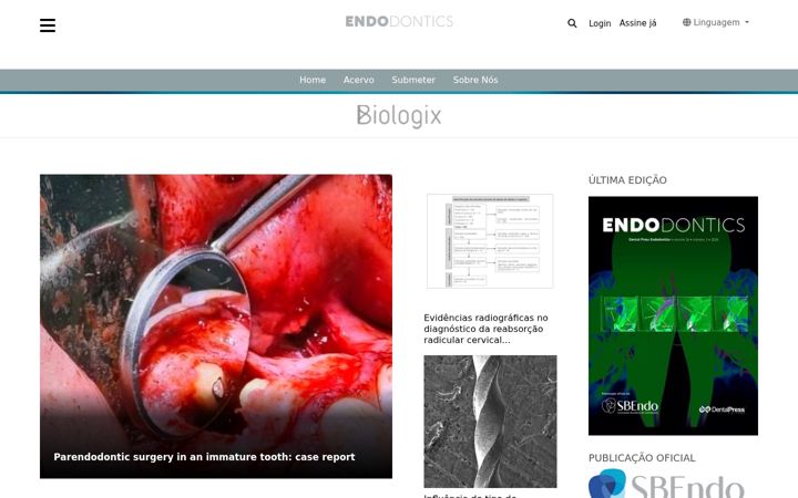 Screenshot of dpendodontics.com