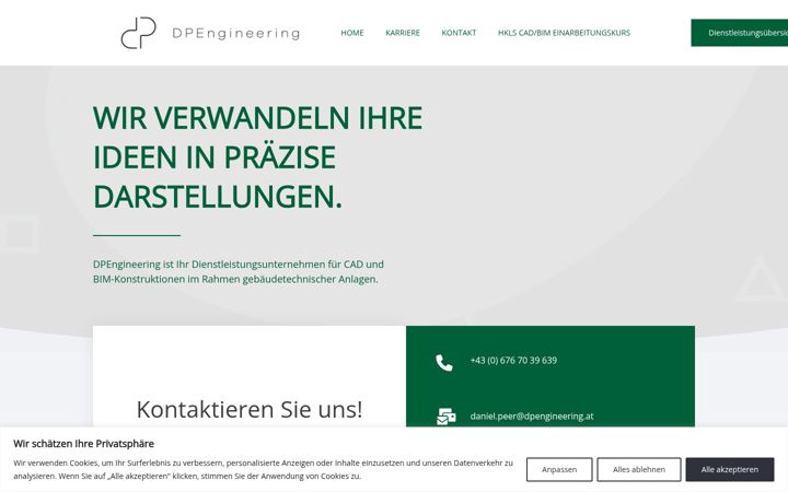 Snímek obrazovky dpengineering.at
