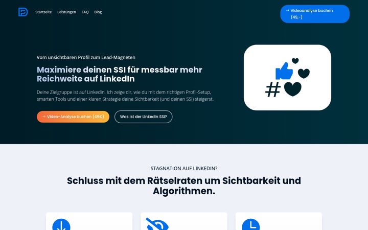 Screenshot of dperformance.de
