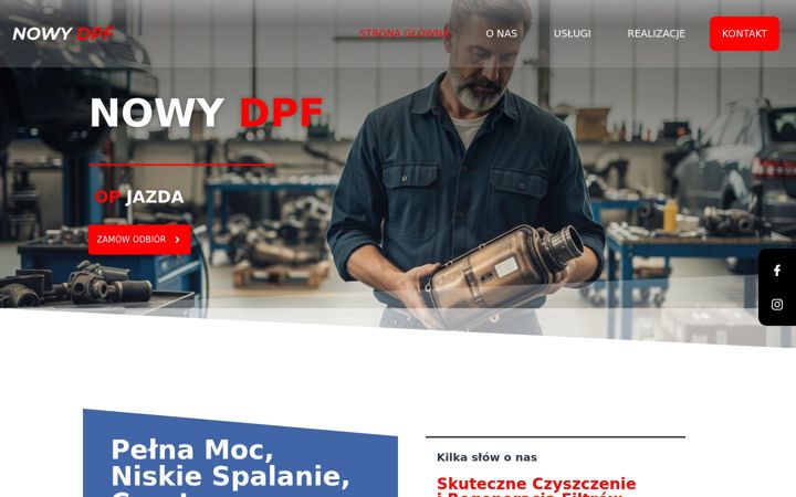 Screenshot ta' dpf-nowy.pl