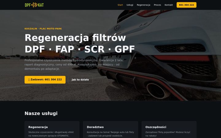 Screenshot ta' dpfkat.pl
