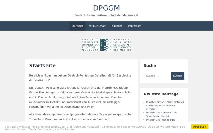 Screenshot of dpggm.de