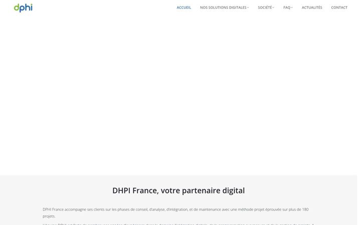 Captura de pantalla de dphifrance.fr