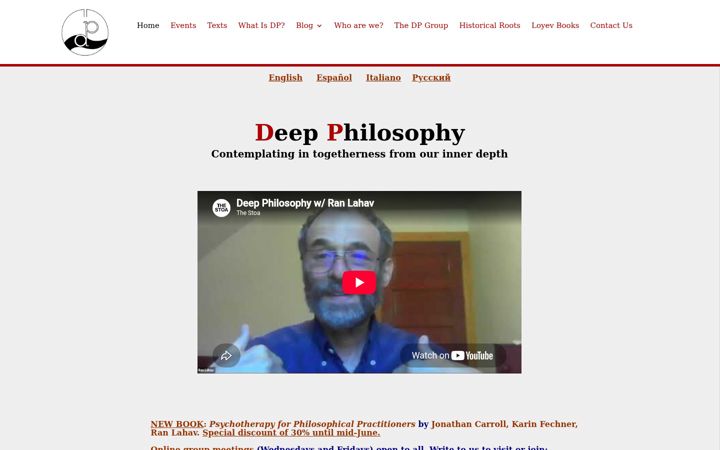 Ekrano kopija dphilo.org