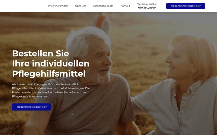 Screenshot of dphversand.de