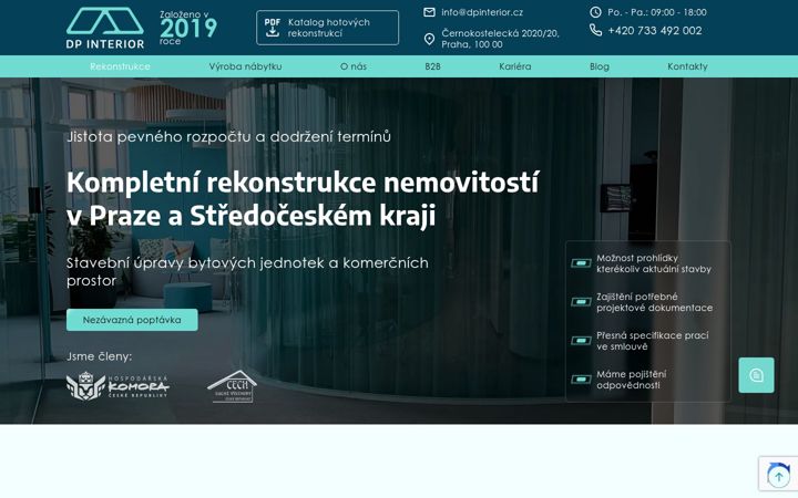 Screenshot di dpinterior.cz