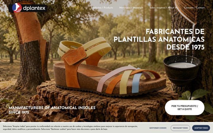 Screenshot of dplantex.com