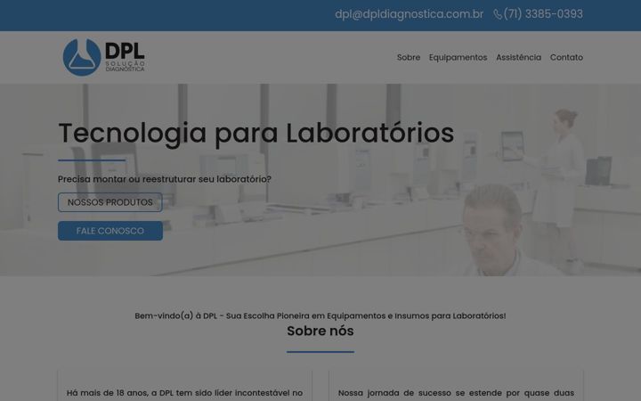 Screenshot van dpldiagnostica.com.br