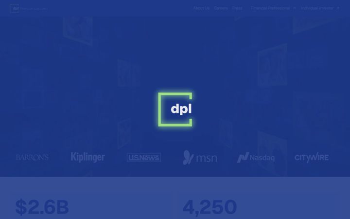 Screenshot of dplfp-develop.net