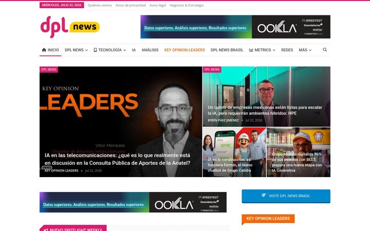 Screenshot of dplnews.com