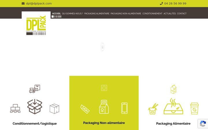 Screenshot of dplpack.com
